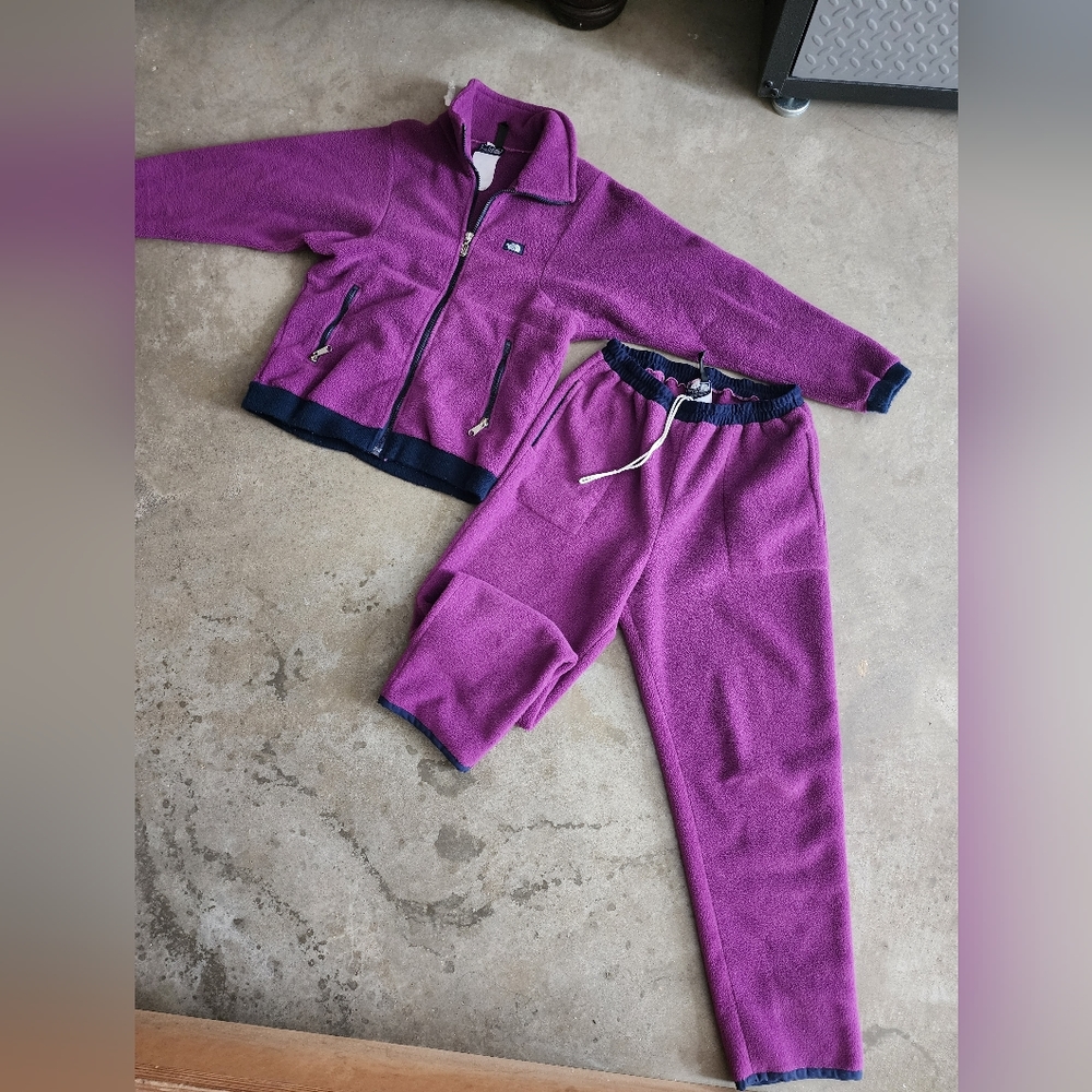 North Face Fleece Jacket and Pants
